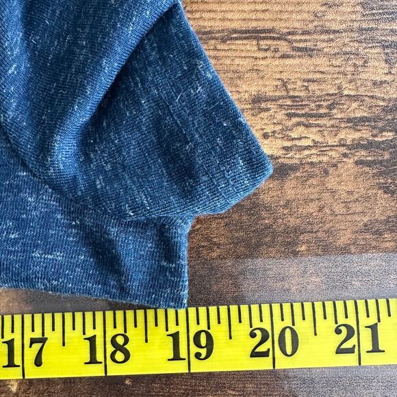 Ella Moss Linen Blend Top Small V Neck Lace Relaxed Fit Cottagecore NWOT - Picture 3 of 9